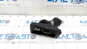 Buton de viteză Lexus RX350 RX450h 16-22 piele neagră, împinge