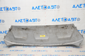 Decorație buze bara față Ford Escape MK3 17-19 rest argintiu, zgârieturi, presat