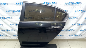 Ansamblu ușă spate stânga Honda Accord 13-17 negru NH731P, stricat, ciobit