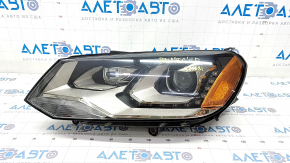Ansamblu far fata stanga VW Touareg 11-14 xenon+LED AFS, nisip