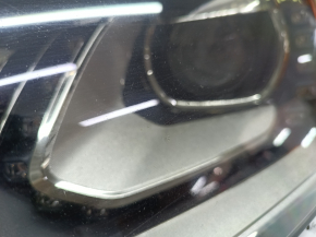 Ansamblu far fata stanga VW Touareg 11-14 xenon+LED AFS, nisip