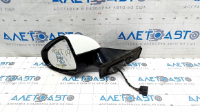 Зеркало боковое левое Chevrolet Volt 11-15 7 пинов, поворотник, белое, скол