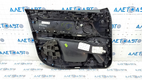 Cartela ornamente usi fata dreapta BMW X5 F15 14-18 piele neagra Dakota, rupturi, zgarieturi, ghidaj rupt