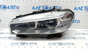 Ansamblu far fata stanga BMW X5 F15 14-18 xenon, cu prindere, nisip