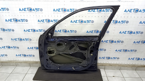 Usa goala fata dreapta BMW X5 F15 14-18 albastru A89, lovituri, denivelari