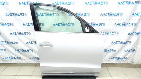 Ansamblu ușă față dreapta Audi Q5 8R 09-17 fără cheie, LS9R alb, zgârieturi pe căptușeală