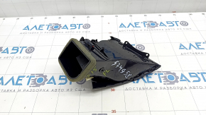 Deflector de conducte de aer panou frontal șofer BMW X5 F15 14-18 negru, fixare ruptă