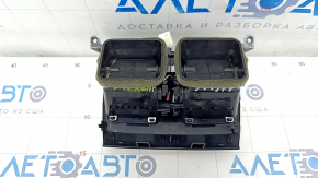 Deflector de conducte de aer pentru consola centrală a BMW X5 F15 14-18 negru, pentru climatizare, zgârieturi, elemente de fixare sparte