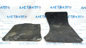 Set covorase interioare Audi Q5 8R 09-17 pânză neagră, curățăbil uscat