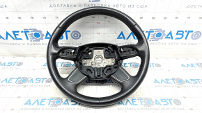 Volan gol Audi Q5 8R 13-17 piele neagra, zgarieturi, uzat