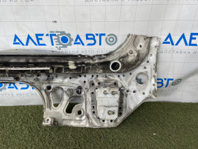 Panoul din spate al Toyota Highlander 14-19 alb, ars