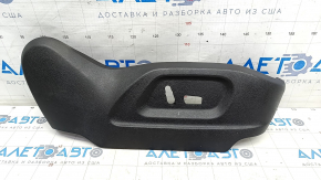 Decorație laterală pentru scaunul pasagerului Audi Q5 8R 09-17 sub control, negru