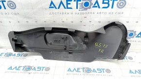 Decorație laterală pentru scaunul pasagerului Audi Q5 8R 09-17 sub control, negru