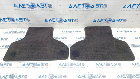 Set covorase interior BMW X5 F15 14-18 pânză neagră pentru 3 rânduri, pentru curățare