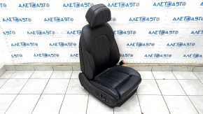 Scaun pasager BMW X5 F15 14-18 cu airbag, electric, memorie, Confort, piele Dakota neagra