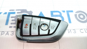 Ключ smart BMW X5 F15 14-17 4 кнопки, царапины, потерт