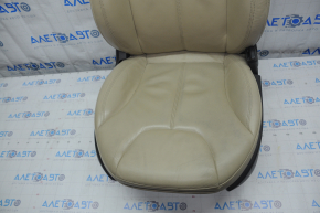 Пассажирское сидение Tesla Model S 12-15 дорест, тип 2, с airbag, электро, подогрев, кожа беж, под чистку