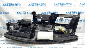 Торпедо передняя панель с AIRBAG Mazda CX-9 16- BOSE, черная