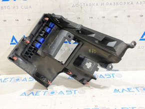 Накладка колени водителя Toyota Camry v70 18-24 черная, нет бардачка, с кнопками