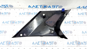 Decorație stâlp spate dreapta BMW X5 E70 07-13 negru, pentru difuzoare, zgârieturi