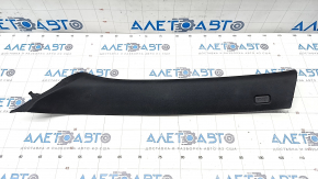 Decorație stâlp față stânga BMW X5 E70 07-13 negru, uzat