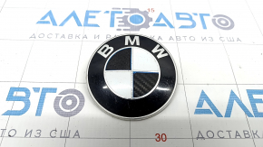 Emblema capota BMW X5 X6 E70 E71 07-13 nisip, lipită peste