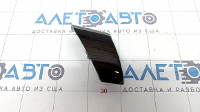 Decorat panou fata stanga BMW X5 E70 07-13 efect lemn inchis, zgarieturi