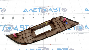 Decorație de control geam față dreapta Lexus RX350 RX450h 10-15 lemn maro deschis