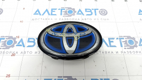 Toyota Prius 50 Prime 17-22 emblema grila radiatorului sub radar, nisip, pokes