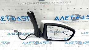 Oglinda dreapta Ford C-max MK2 13-18 7 pini, semnalizare, incalzita, alb, zgarieturi