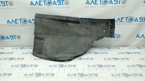 Căptușeală aripă față dreapta spate Chevrolet Volt 11-15 crăpată, fragment lipsă