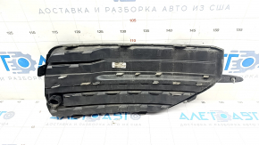 Grila bara de protectie fata stanga Volvo XC90 16-19 cu turnare cromata pentru senzori de parcare, nisip