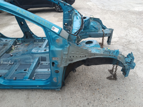 Sfert dreapta fata Toyota Prius 50 Prime 17-22 pe caroserie, albastru