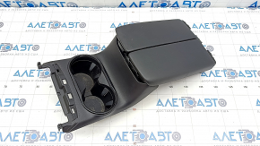 Cotiera Mazda CX-9 16 - piele, neagra, cu suport pentru pahare