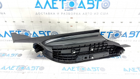 Накладка порога задняя левая внутренняя Volvo XC90 16-23 черная, царапины