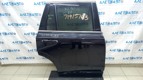 Дверь в сборе задняя правая Volvo XC90 16-22 черный 717, keyless, тычка