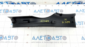 Garnitură prag spate dreapta interior Mercedes W213 E 17-23 negru, zgârieturi