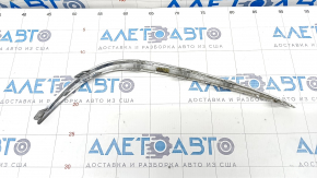 Молдинг переднего бампера левый Mercedes W213 E 300/350/400/450 17-20 хром, песок