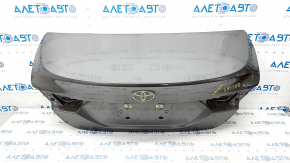 Крышка багажника Toyota Camry v70 18-24 без спойлера, графит 1H1