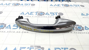 Mâner exterior stânga spate Mercedes C-class W205 15-18 crom, fără cheie, zgârieturi