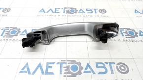 Mâner exterior stânga spate Mercedes C-class W205 15-18 crom, fără cheie, zgârieturi