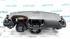 Panoul frontal al tabloului de bord cu AIRBAG Jeep Compass 17 - negru, Trailhawk, fisura in suport