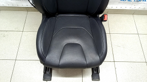 Scaun pasager Ford Fusion mk5 17-20 fara airbag, titan, piele neagra, electric, incalzit, incendiat, pentru curatare