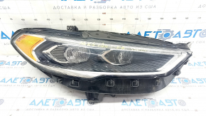 Фара передняя правая в сборе Ford Fusion mk5 17-20 LED, с DRL, песок