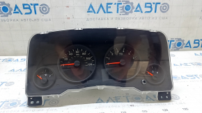 Panoul de bord Jeep Compass 11-16 zgârieturi, zăvoare sparte, fragment de caroserie lipsă