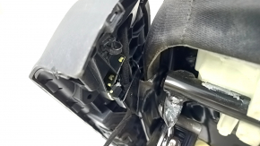 Пассажирское сидение Mercedes C-class W205 15-21 без airbag, электрическое, подогрев, кожа черная, повреждение водой, нерабочее, под чистку, отсутствует привод подушки и салазок, сломано крепление нак