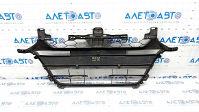 Grila inferioara a barei de protectie fata Honda Accord 18-22 negru lucios, crapata, stricata