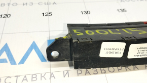 Buton avertizare pericol Fiat 500L 14- cu panou, sub PTF, suport rupt