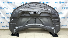 Капот голый Nissan Rogue Sport 17-19 графит KAD, сталь, песок
