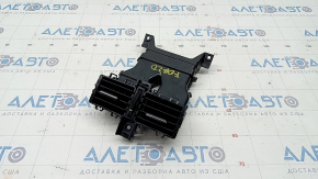 Deflector de conducte de aer pentru consola centrala Subaru Forester 19-SK negru